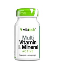 VITATECH Multi Vitamin and Mineral - Active 30 Tablets