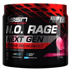 SSN N.O. Rage Next Gen 420 G Grape Smash Pre-Workout