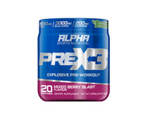 Alpha Sports Nutrition PreX3 - Mixed Berry Blast