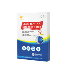 Anti Motion Sickness Patch - Fast Acting - Vomiting, Nausea & Dizziness