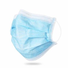 Disposable 3 Layer Ply Non Surgical Mask (100 Pcs)
