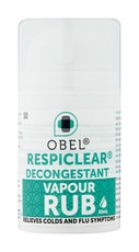 Obel Respiclear Decongestant Vapour Rub - 50ml