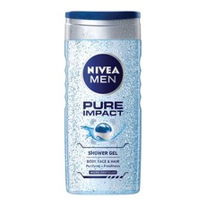 NIVEA MEN Pure Impact Shower Gel/Body Wash - 250ml