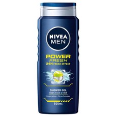 NIVEA MEN Power Refresh Shower Gel/Body Wash - 500ml