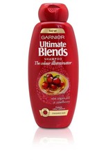x 1 Garnier Ultimate Blends Colour Illuminator Cranberry & Argan Shampoo - 400m