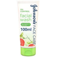 JOHNSON'S, Facial Wash, Face Care, Oil Control, Normal to Oily Skin, 100ml