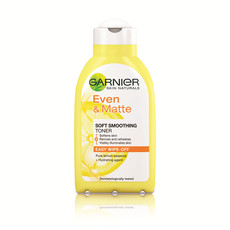 x 1 Garnier Skin Naturals Even And Mattesmoothing Wipe-Off Toner - 125ml