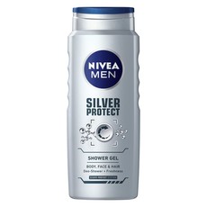 NIVEA MEN Silver Protect Shower Gel/Body Wash - 500ml