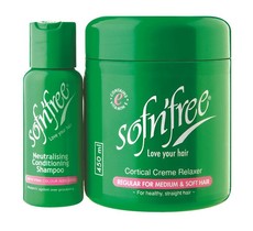 Sofn'free Cortical Relaxer - Regular + 60ml Neutralising Shampoo