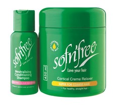 Sofn'free Cortical Relaxer - Super + 60ml Neutralising Shampoo