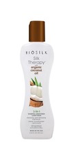 Biosilk Organic Coconut Oil 3-in1 Shampoo, Conditioner, Bodywash