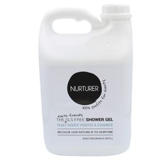 Nurturer - Shampoo & Shower Gel (Sulphate & Fragrance Free) - 5L refill