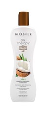 Biosilk Organic Coconut Oil 3-in1 Shampoo, Conditioner, Bodywash