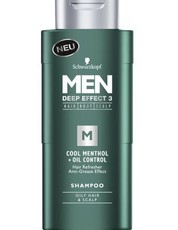 Schwarzkopf MEN Cool Menthol Shampoo 250ml- Oily Hair