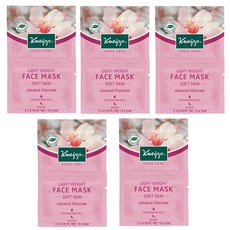 Kneipp Face Mask Light Weight Soft Skin Almond Blossom - 10 x 5ml Sachets