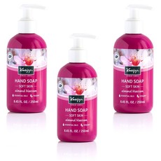 Kneipp Liquid Hand Soap - Soft Skin with Almond Blossom - 250 ml - Set of 3
