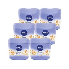 NIVEA Orange Blossom Body Cream - 6 x 400ml