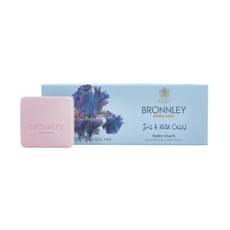Bronnley Iris & Wild Cassis Soap Set of 3 x 100g