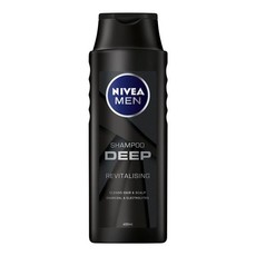 NIVEA Men Deep Revitalising Shampoo with Active Charcoal - 400ml