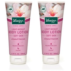 Kneipp Body Lotion - Light-Weight Soft Skin Almond Blossom - 200 ml x 2
