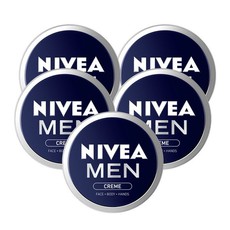 NIVEA Men Face Cream Tin - 5 x 150ml