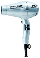Parlux 3800 Eco Ceramic & Ionic 2100W Hair Dryer - Silver