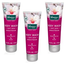 Kneipp Body Wash - Soft Skin with Almond Blossom - Mini 75ml - Set of 3