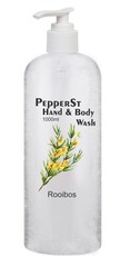 PepperSt Hand & Body Wash - Rooibos (2 x 1l)