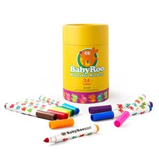 Jarmelo Baby Roo Washable Markers: 24 Markers