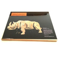 Puzzle-3D-Wooden-Rhino