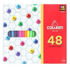 Colleen Pencil Crayons - Box of 48 Assorted Colours