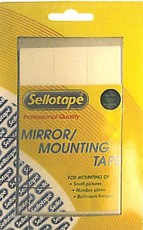 Sellotape Double Sided Mirror / Mount Squares