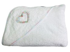 Baby Sense - Apron Bath Towel - White