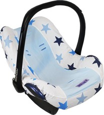 Dooky - Seat Cover 0+ - Blue Stars