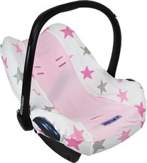 Dooky - Seat Cover 0+ - Pink Stars