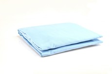Cabbage Creek - Large Camp Cot Fitted Sheet - Blue