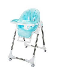 Baby Multifunction Feeding High Chair (Blue)