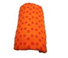 Soul Matters Non Slip Yoga Mat Towel - Orange