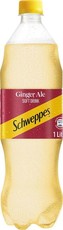 Schweppes - Ginger Ale - 12 x 1 Litre