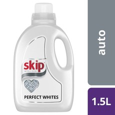 Skip Perfect Whites Laundry Washing Liquid 1.5L (Pack of 8)