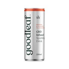 CBD Infused Sparkling Water - Mango & Ginger Can (24 x 250ml)