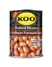 KOO - Baked Beans in BBQ Sauce 12x410g