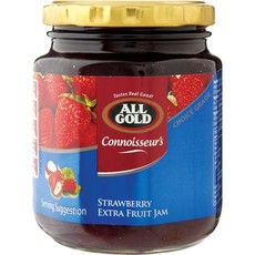 All Gold - Strawberry Connoisseurs Jam 12x320g