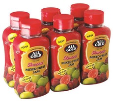 All Gold - Mixed Fruit Squeeze Jam 6x460g