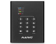 Maiwo K2568KPA USB3.0 to 2.5" Keypad Encrypted Enclosure