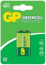 GP 9V Carbon Zinc Green Cell Battery - 9V