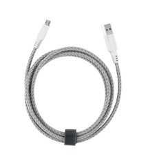 ENERGEA Duraglitz Micro USB Cable – 1.5M Charge and Sync Cable - White