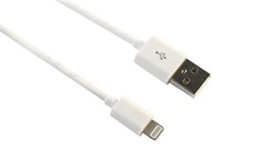 iPhone USB Charging Cable for iPhone 5 & 6 - White
