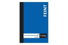 Croxley JD22 A5 Plain Pen Carbon Book Duplicate