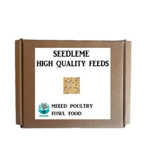 Poultry fowl food coarse crushed maize, red sorghum, striped sunflower 10kg